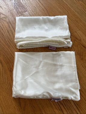 kitsch satin pillow covers bundle of 2